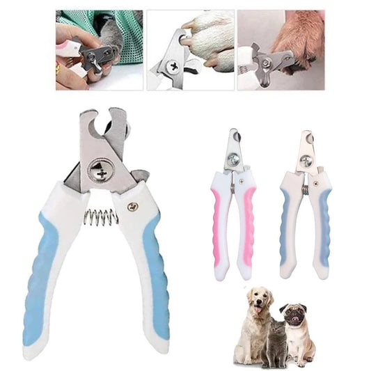 Pet Nail Clipper with Safety Guard – Professional Grooming Tool for Dogs & Cats