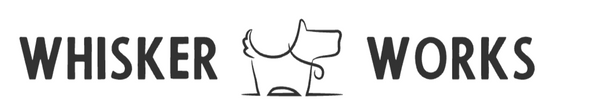 Logo of Whisker Works with a dog icon between the words 'Whisker' and 'Works'.